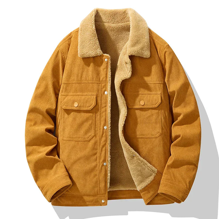 Saint Aurell Corso Corduroy Jacket Merino Wool Lined