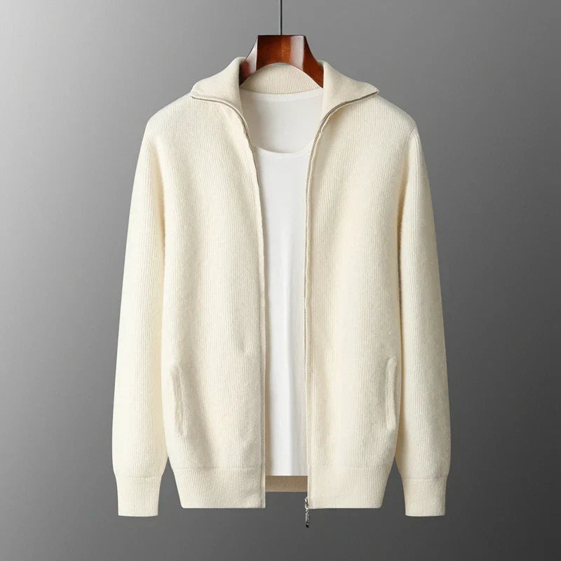 Saint Aurell Lucerne Cashmere Polo Sweater