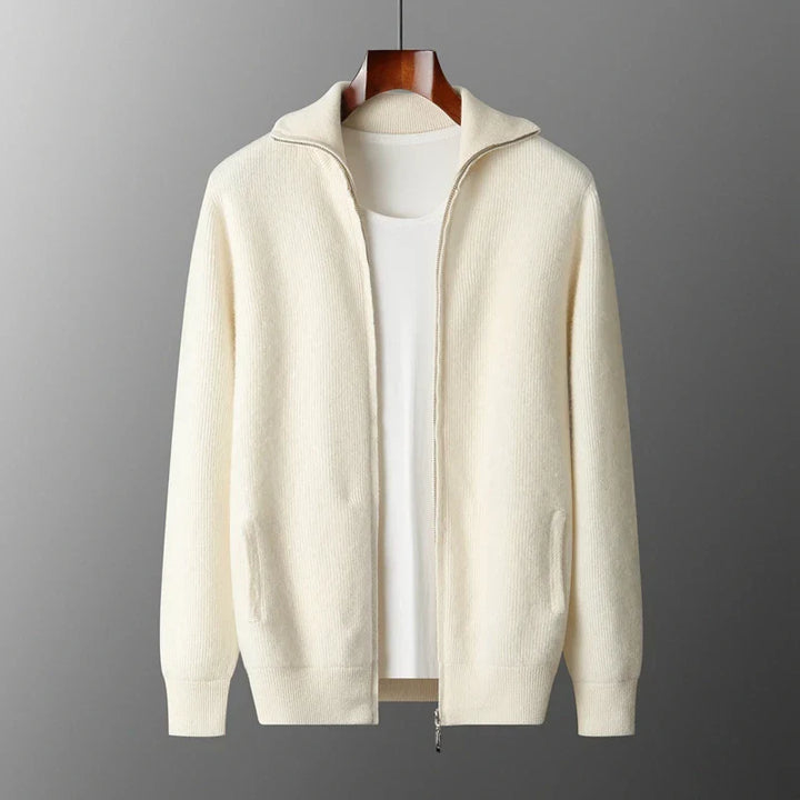 Saint Aurell Lucerne Cashmere Polo Sweater