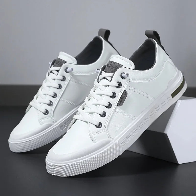 Elliot &amp; Stone Belnor Two-Tone Leather Casual Sneakers