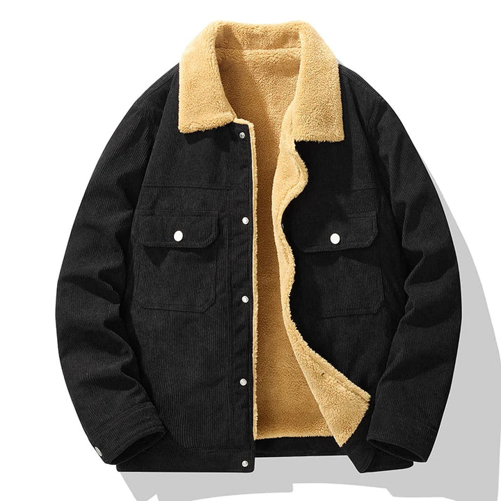 Saint Aurell Corso Corduroy Jacket Merino Wool Lined
