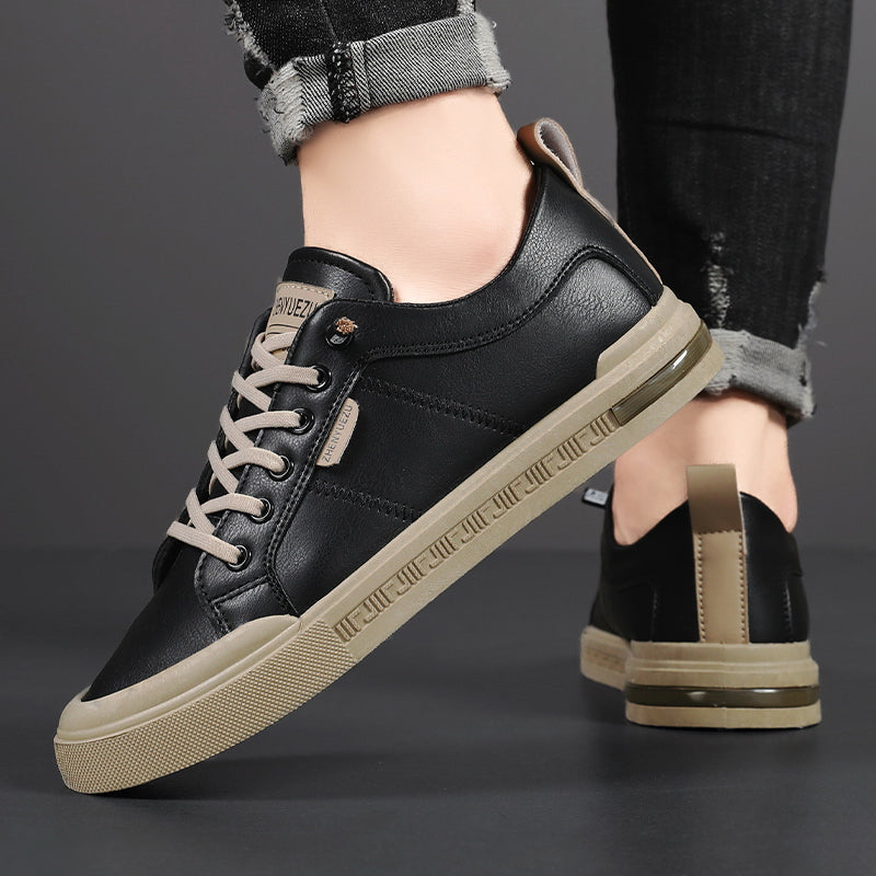 Elliot &amp; Stone Belnor Two-Tone Leather Casual Sneakers