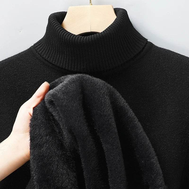 Saint Aurell Marcel Merino Wool Turtleneck Sweater