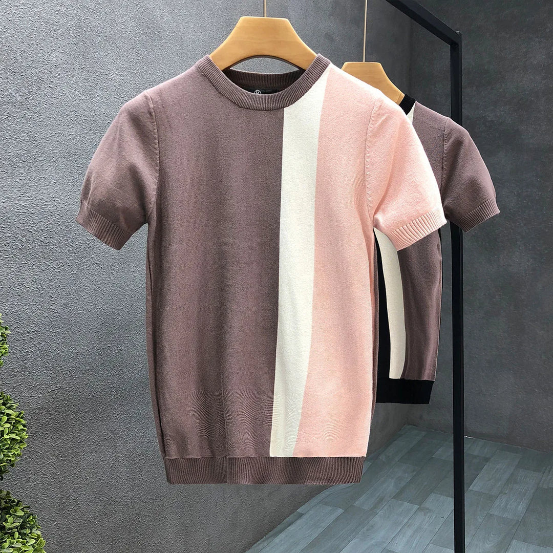 Saint Aurell Alban Crewneck Cotton Long Sleeve Sweater