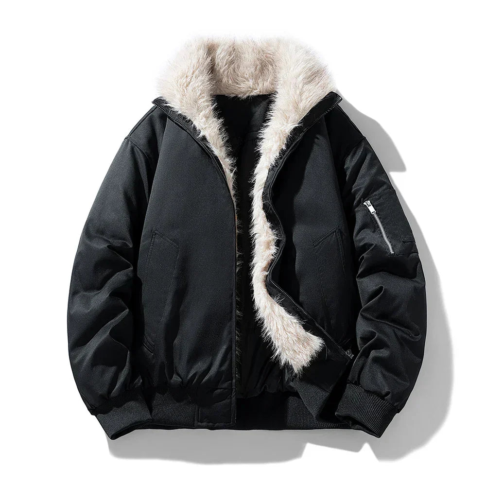 Saint Aurell Arctic Vale Jacket Wind-Resistant Faux Fur Lined