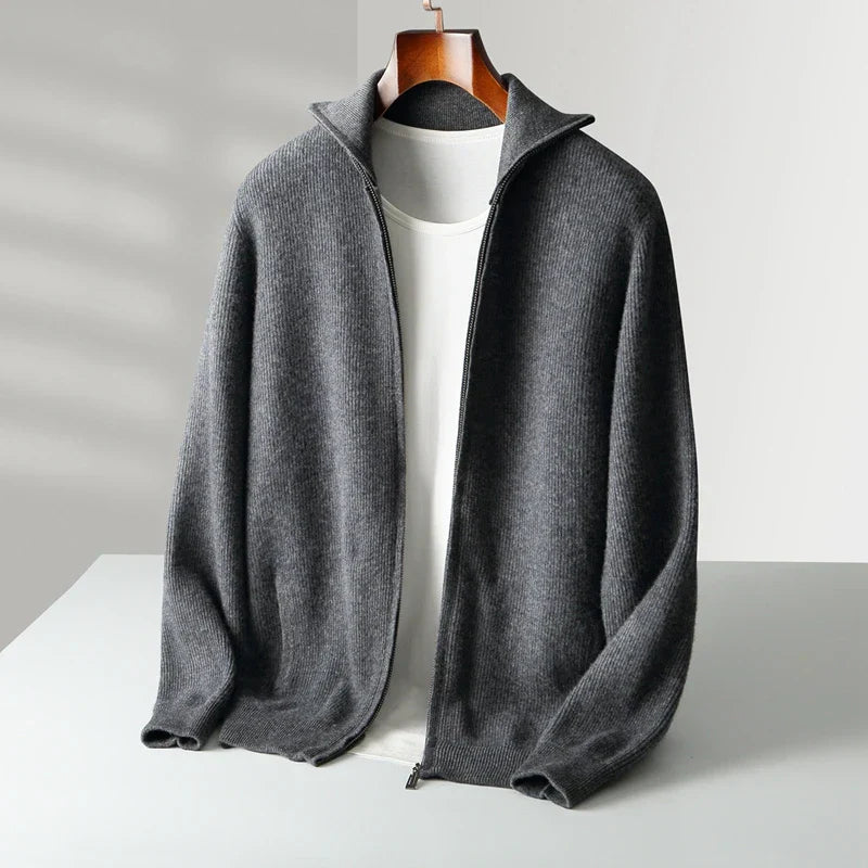 Saint Aurell Lucerne Cashmere Polo Sweater