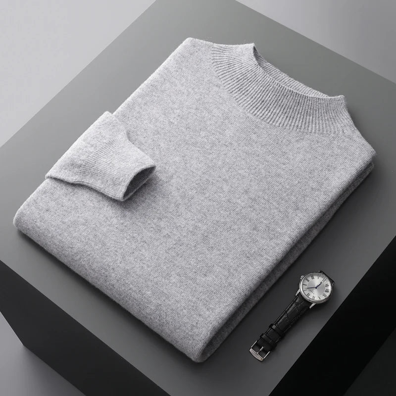 Saint Aurell Ashbury Cashmere Half-Neck Sweater