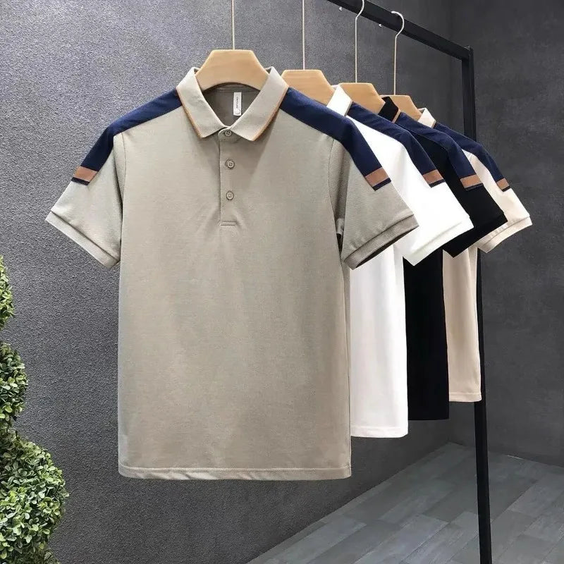 Saint Aurell Saint Polo Slim Fit Cotton Blend Men&
