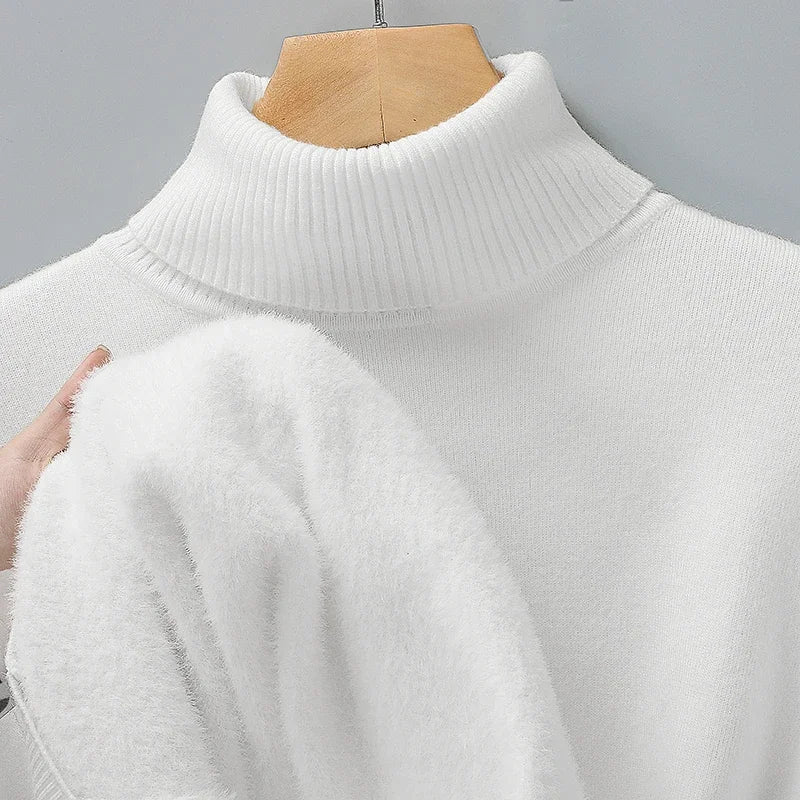 Saint Aurell Marcel Merino Wool Turtleneck Sweater