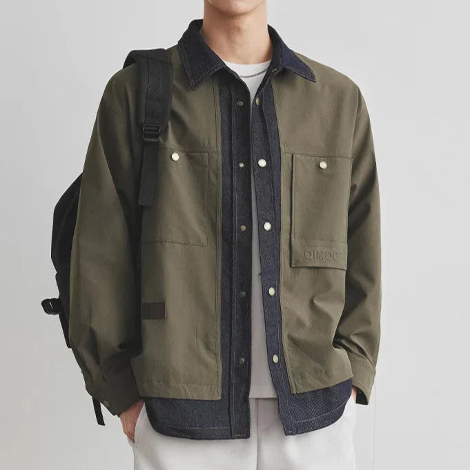 Saint Aurell San Jose Heavyweight Canvas Utility Jacket