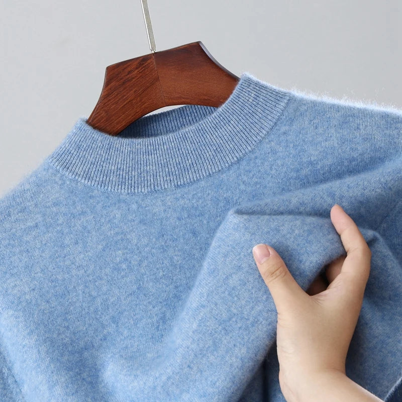 Saint Aurell Ashbury Cashmere Half-Neck Sweater