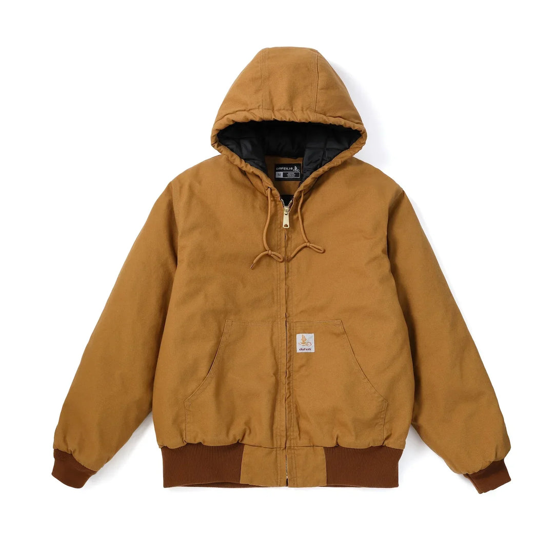 Saint Aurell Detroit Canvas Jacket Quilted Lining