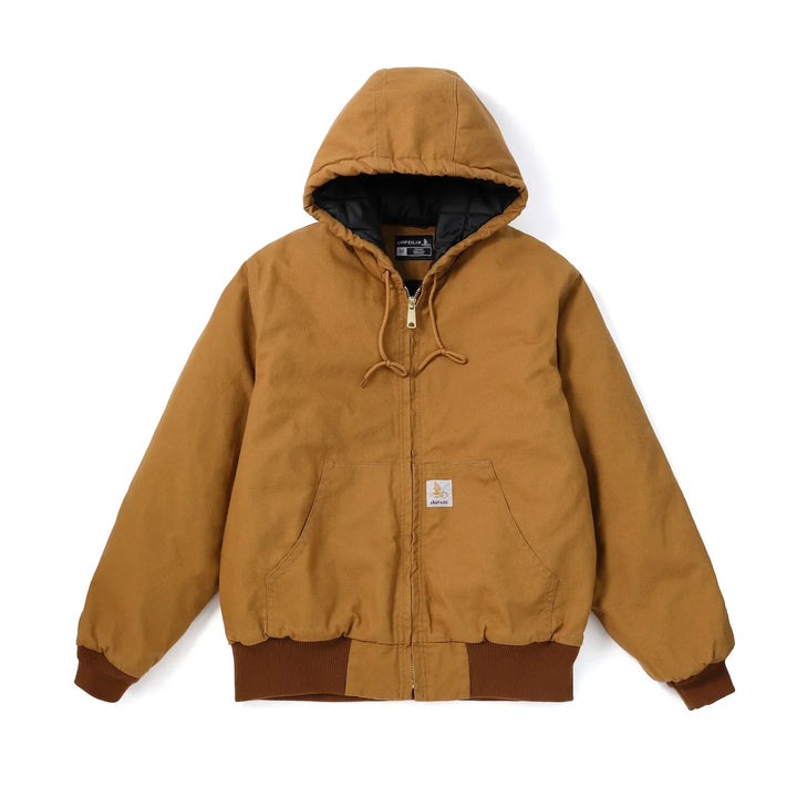 Saint Aurell Detroit Canvas Jacket Quilted Lining