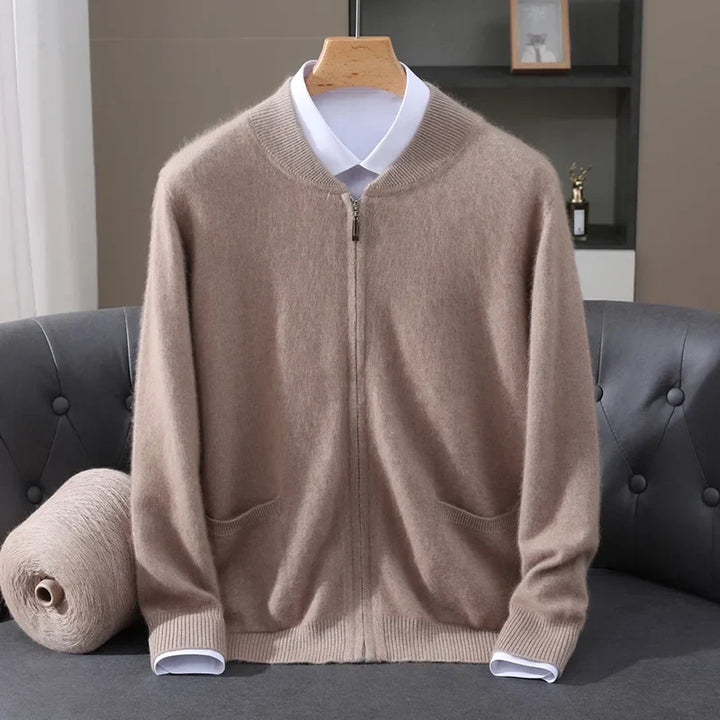Saint Aurell Montreux Cashmere Zip Cardigan