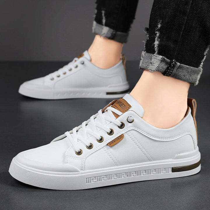Elliot &amp; Stone Belnor Two-Tone Leather Casual Sneakers