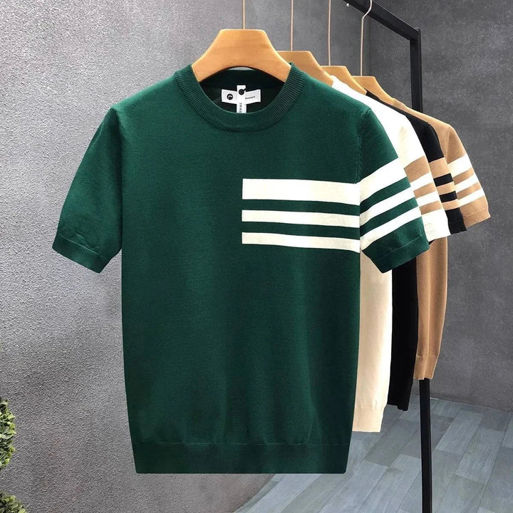 Elliot &amp; Stone Marco Crewneck Premium Cotton Men&