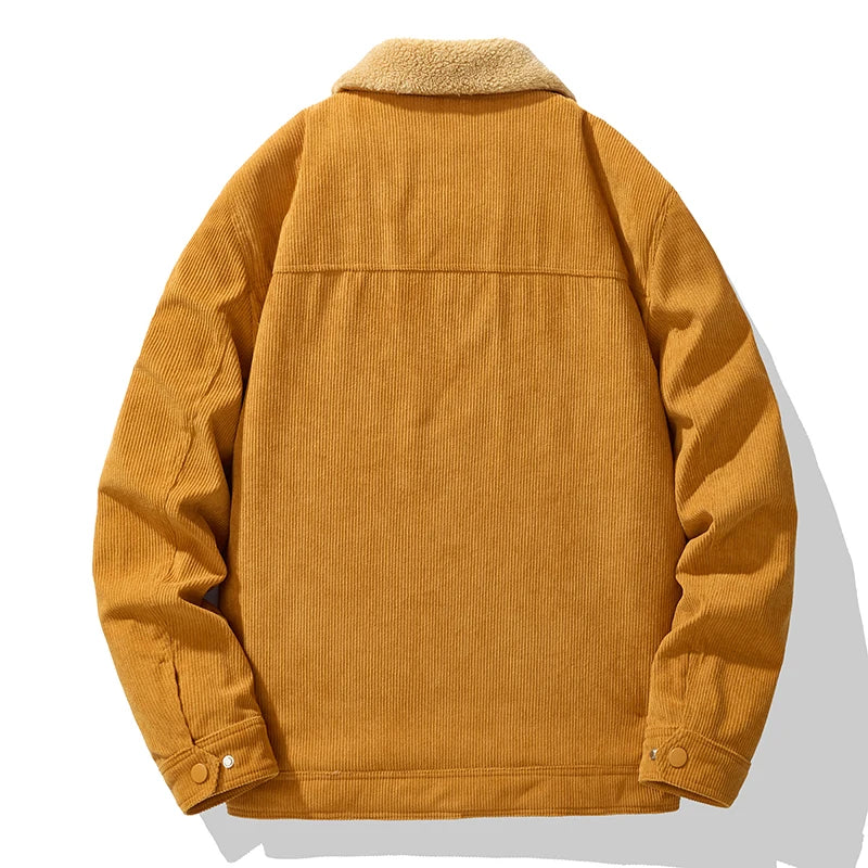 Saint Aurell Corso Corduroy Jacket Merino Wool Lined