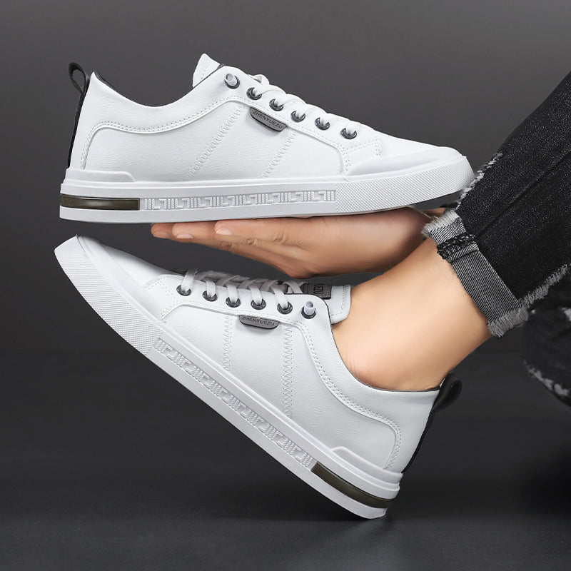 Elliot &amp; Stone Belnor Two-Tone Leather Casual Sneakers