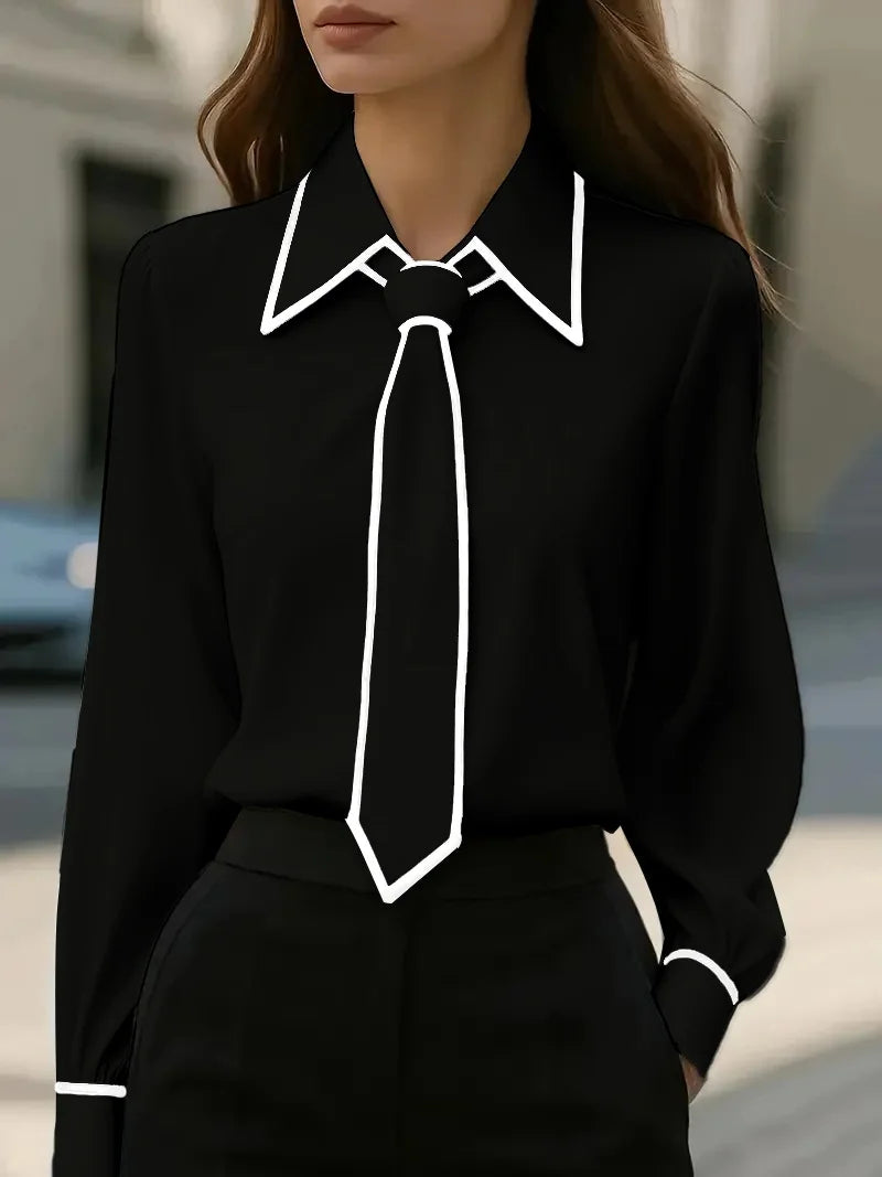 https://cdn.shopify.com/s/files/1/0830/7487/5738/files/Susanne___Elegant_Tie_Neck_Contrast_Collar_Blouse_2.jpg?v=1778598156