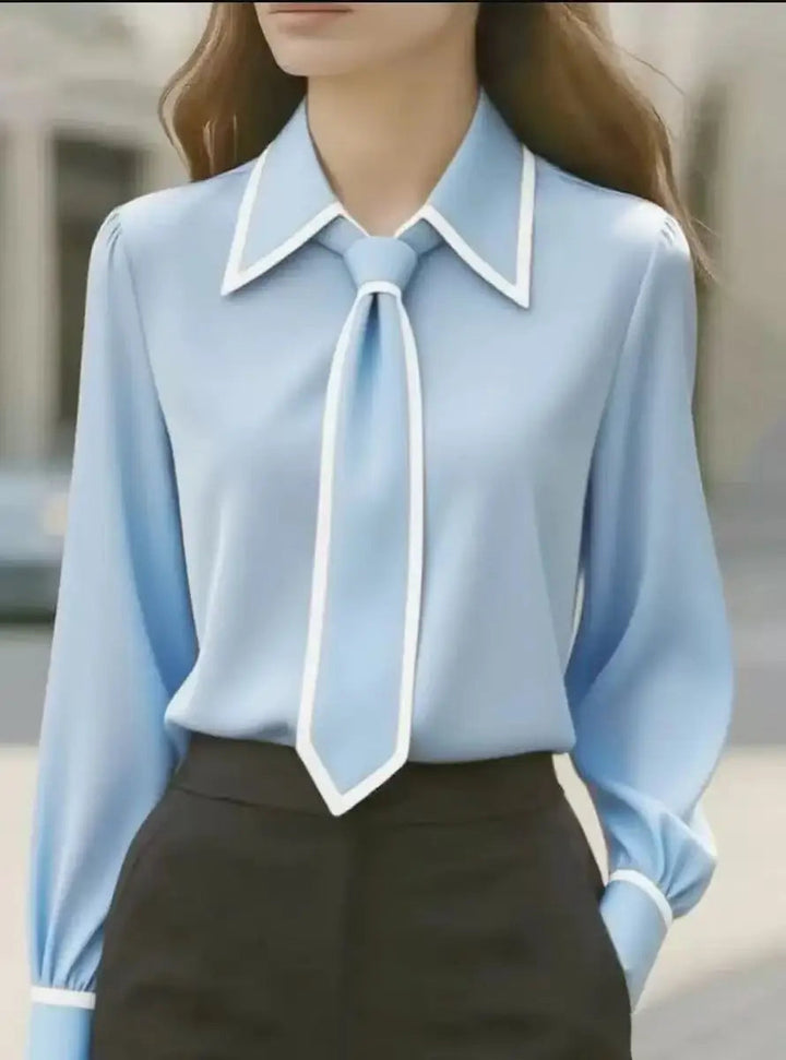 https://cdn.shopify.com/s/files/1/0830/7487/5738/files/Susanne___Elegant_Tie_Neck_Contrast_Collar_Blouse_3.jpg?v=1778598156