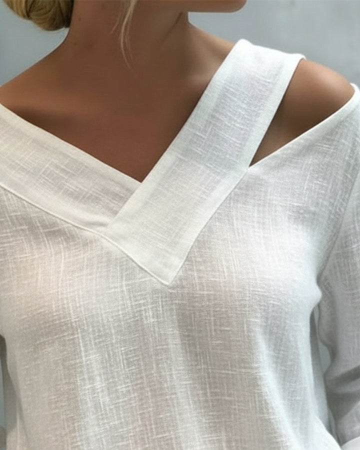 https://cdn.shopify.com/s/files/1/0830/7487/5738/files/Tamara___Asymmetric_V-Neck___Relaxed_Fit_Women_s_Top_2.jpg?v=1778598154