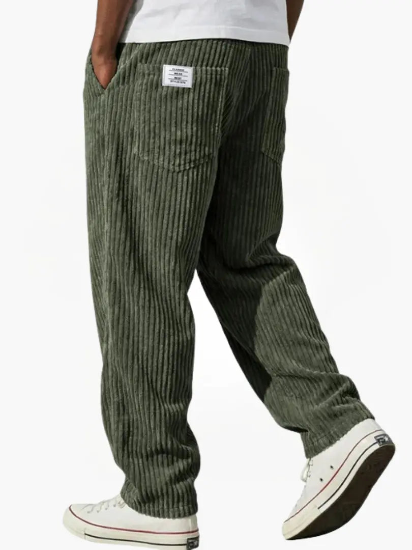 Sorel Relaxed Fit Sophisticated Corduroy Trousers Cotton Casual