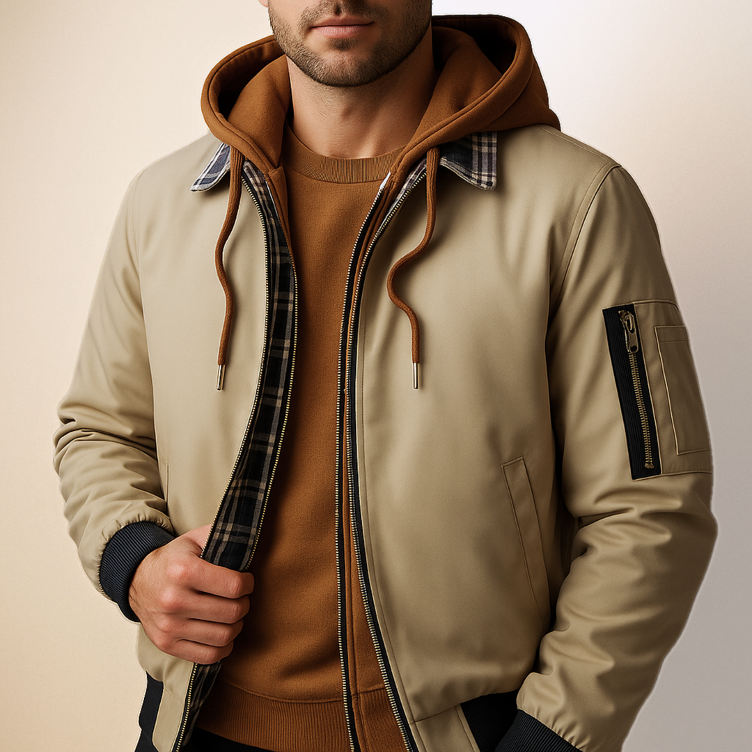 Saint Aurell Ravenlock Winter Shell Jacket Water-Resistant Hooded Coat