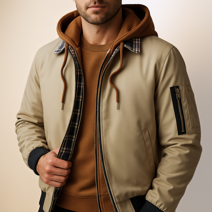 Saint Aurell Ravenlock Winter Shell Jacket Water-Resistant Hooded Coat