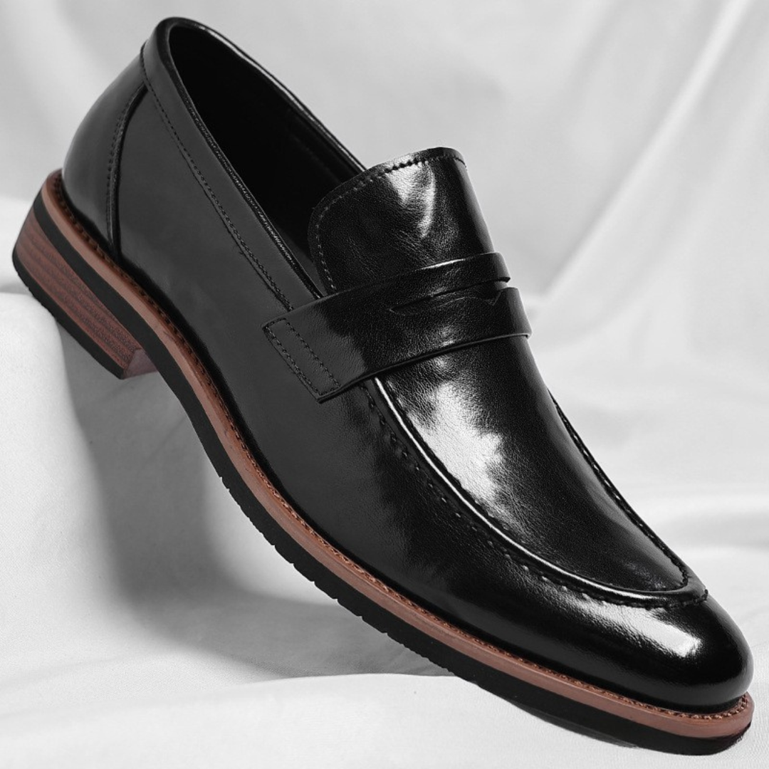 Saint Aurell Kensworth Leather Loafers Full-Grain Slip-On