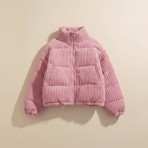Zurich Quilted Puffer Jacket Cotton Corduroy - Elliot & Stone