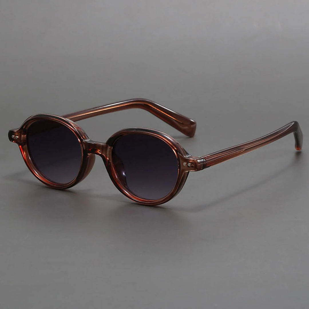 Saint Aurell Kyoto Acetate Oval Sunglasses Polarized TR90