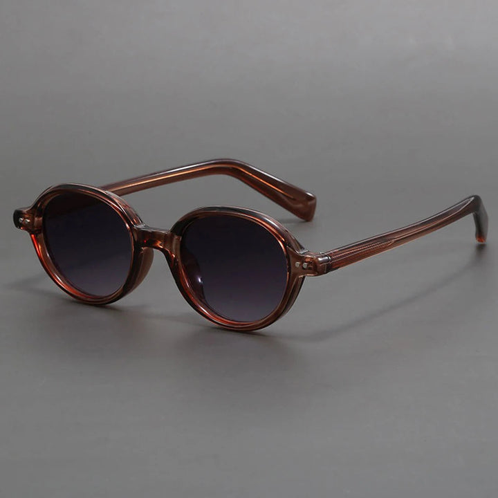 Saint Aurell Kyoto Acetate Oval Sunglasses Polarized TR90