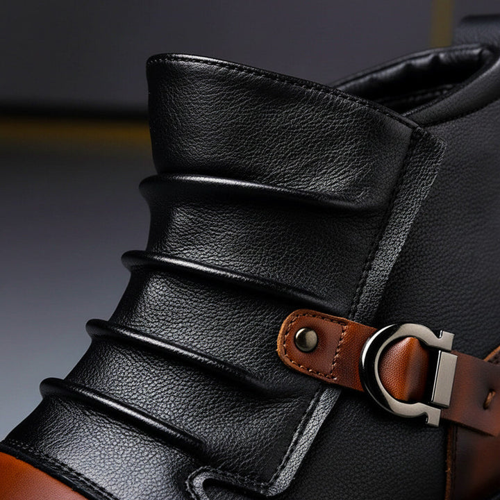 Saint Aurell Willson Genuine Italian Leather Men&