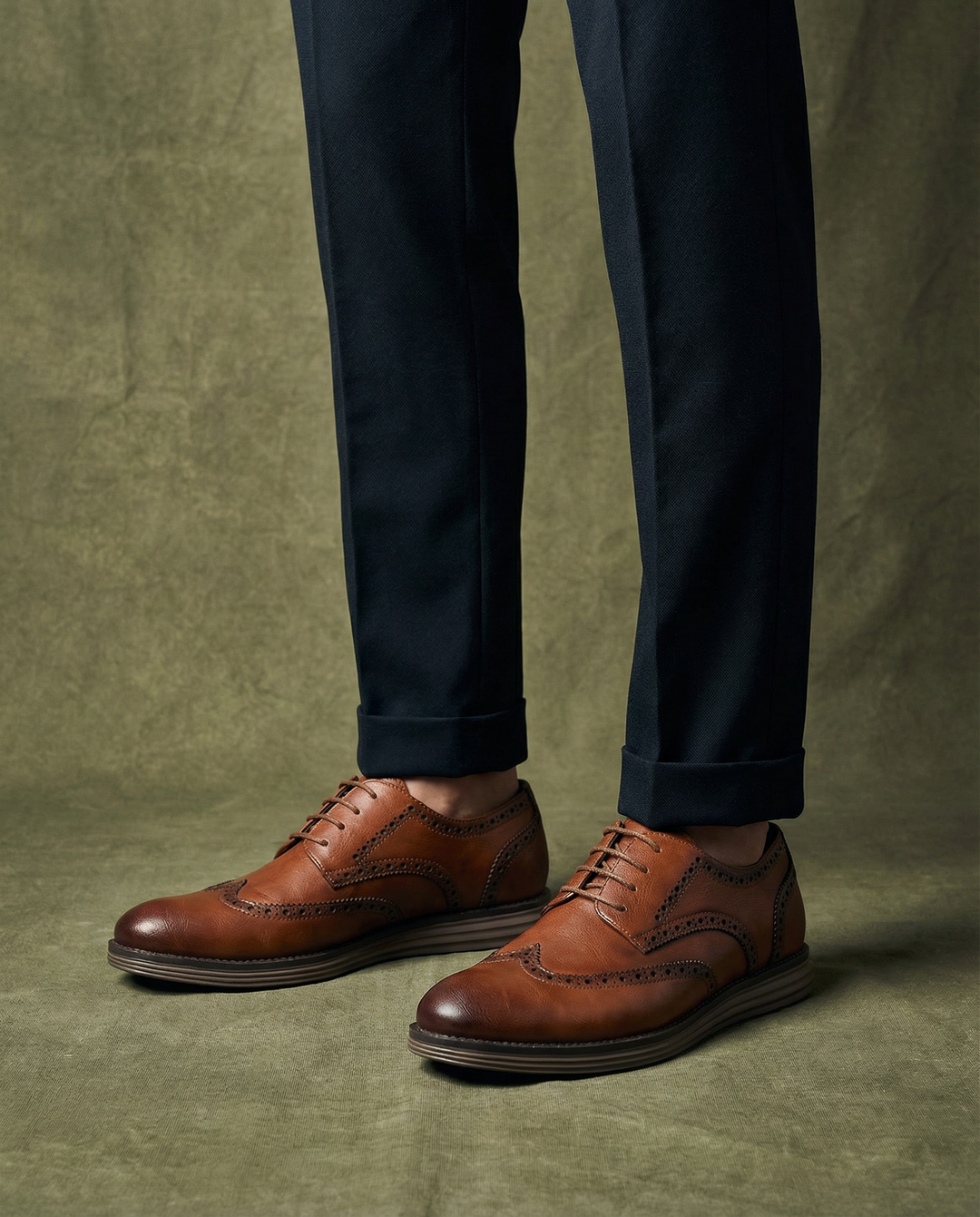 Elliot &amp; Stone Briar Oxford Leather Brogue Men&