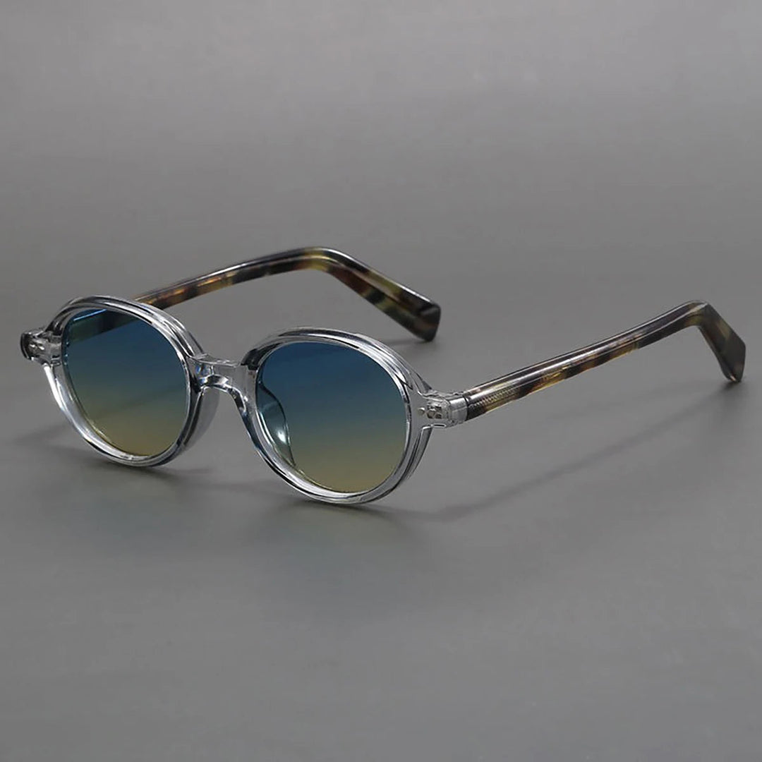 Saint Aurell Kyoto Acetate Oval Sunglasses Polarized TR90