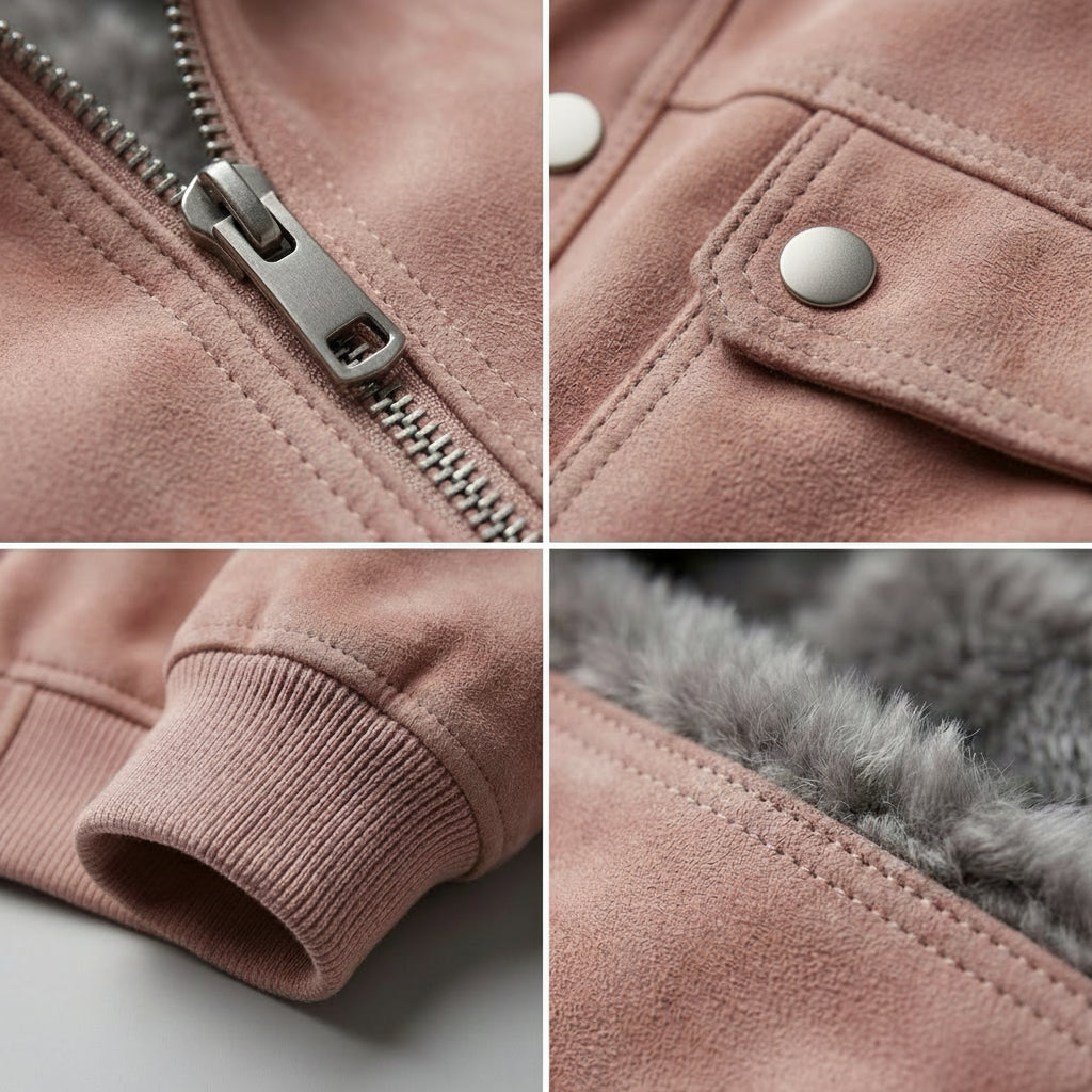 Elliot &amp; Stone Jacob Lambskin Leather Jacket Tailored Fit
