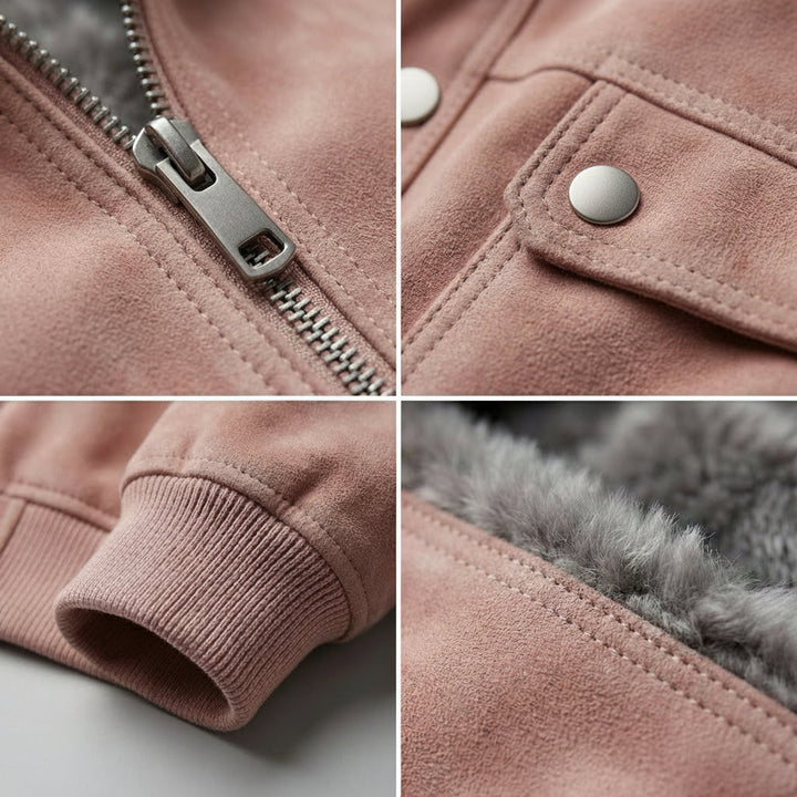 Elliot &amp; Stone Jacob Lambskin Leather Jacket Tailored Fit
