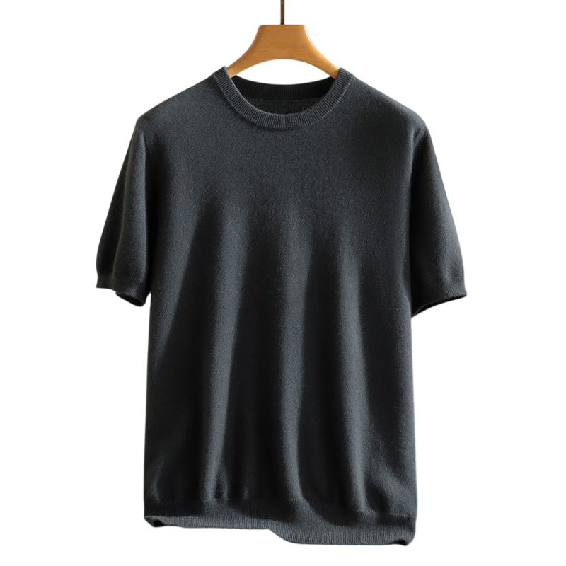 Elliot &amp; Stone Maison Cachemire Crewneck Tee Soft Cashmere
