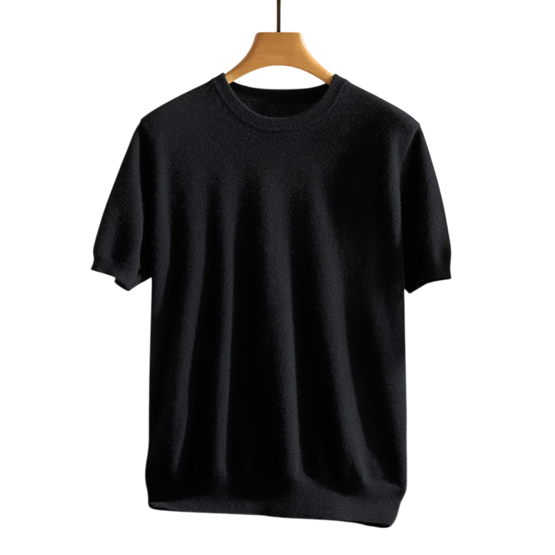 Elliot &amp; Stone Maison Cachemire Crewneck Tee Soft Cashmere