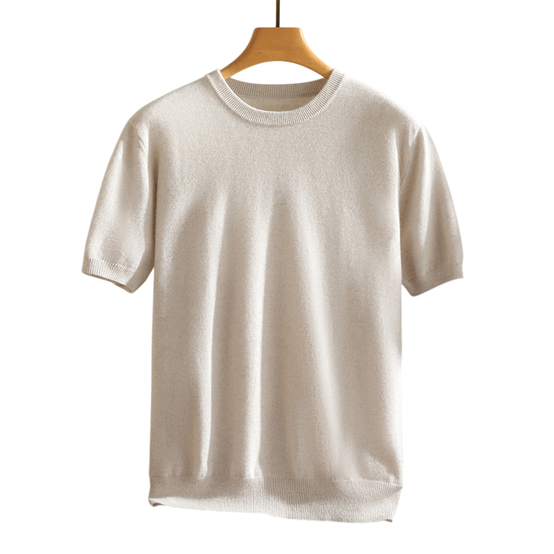 Elliot &amp; Stone Maison Cachemire Crewneck Tee Soft Cashmere