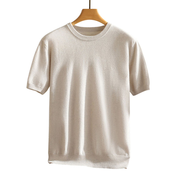 Elliot &amp; Stone Maison Cachemire Crewneck Tee Soft Cashmere