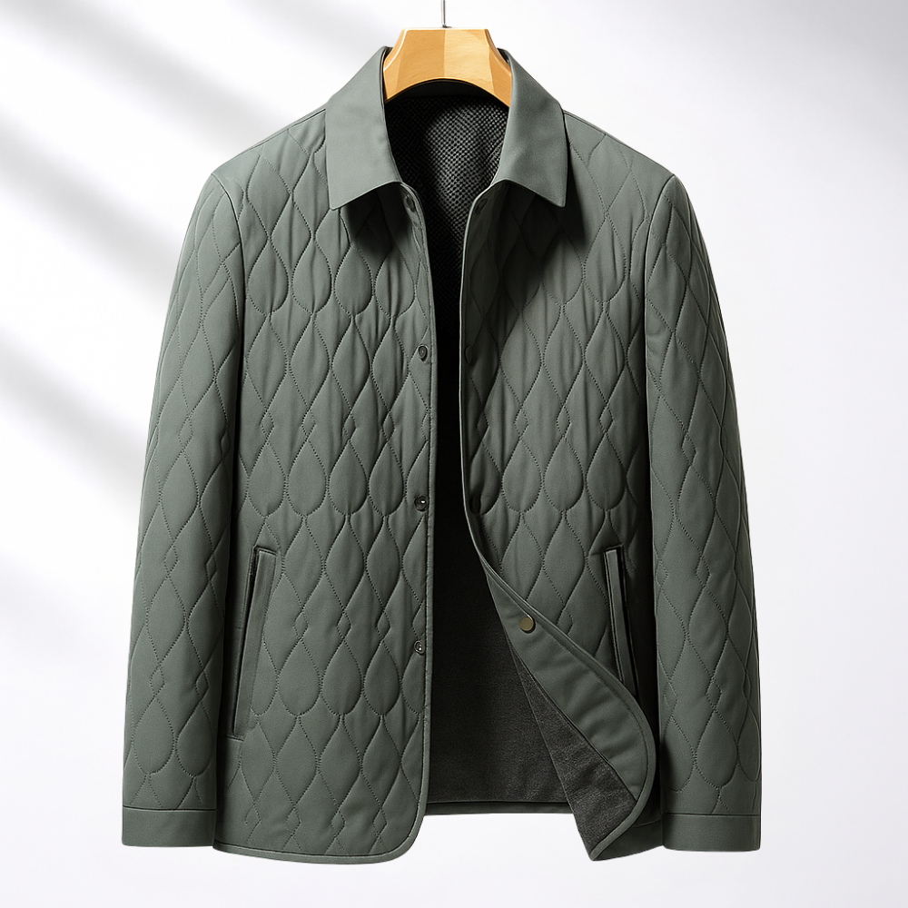 Saint Aurell Ashwick Quilted Jacket Lightweight Button Front