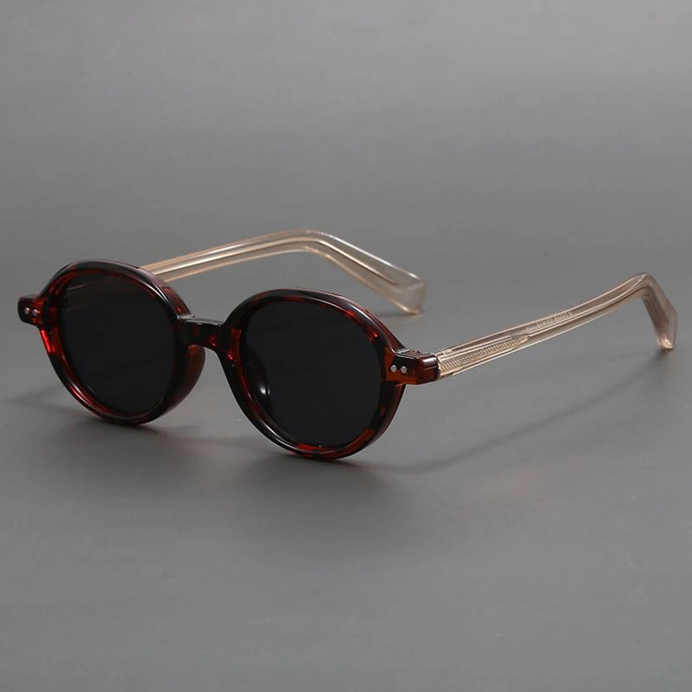 Saint Aurell Kyoto Acetate Oval Sunglasses Polarized TR90