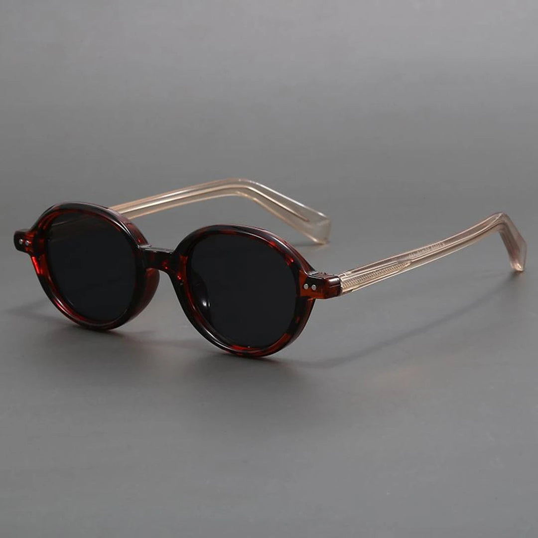 Saint Aurell Kyoto Acetate Oval Sunglasses Polarized TR90