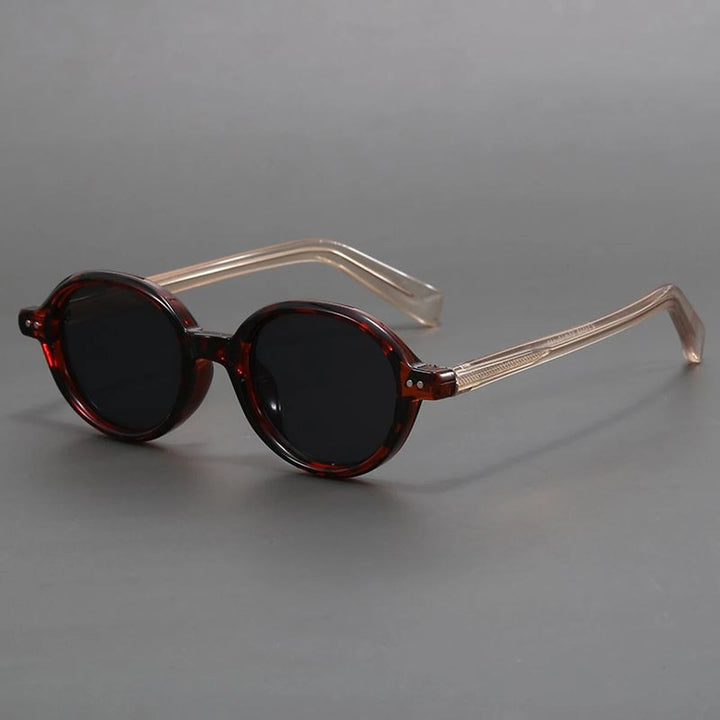 Saint Aurell Kyoto Acetate Oval Sunglasses Polarized TR90