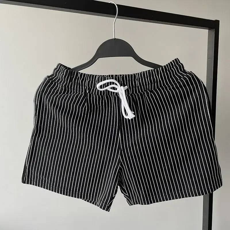 Saint Aurell Positano Lightweight Cotton Stripe Men's Shorts