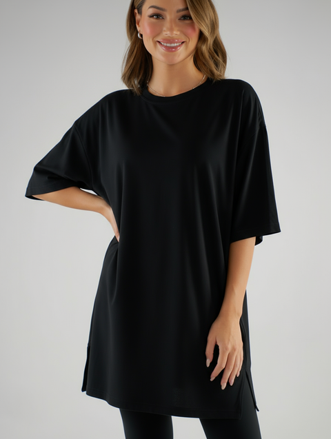 SereneSoft Oversized Sleep Tee Ultra-Soft Cotton - Elliot & Stone