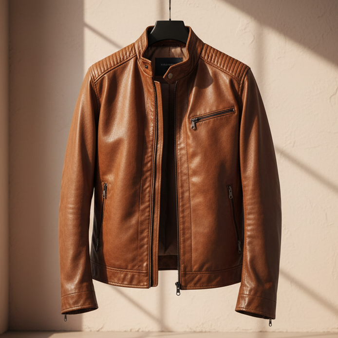 Saint Aurell Ridgeway Premium Leather Jacket Masculine Fit