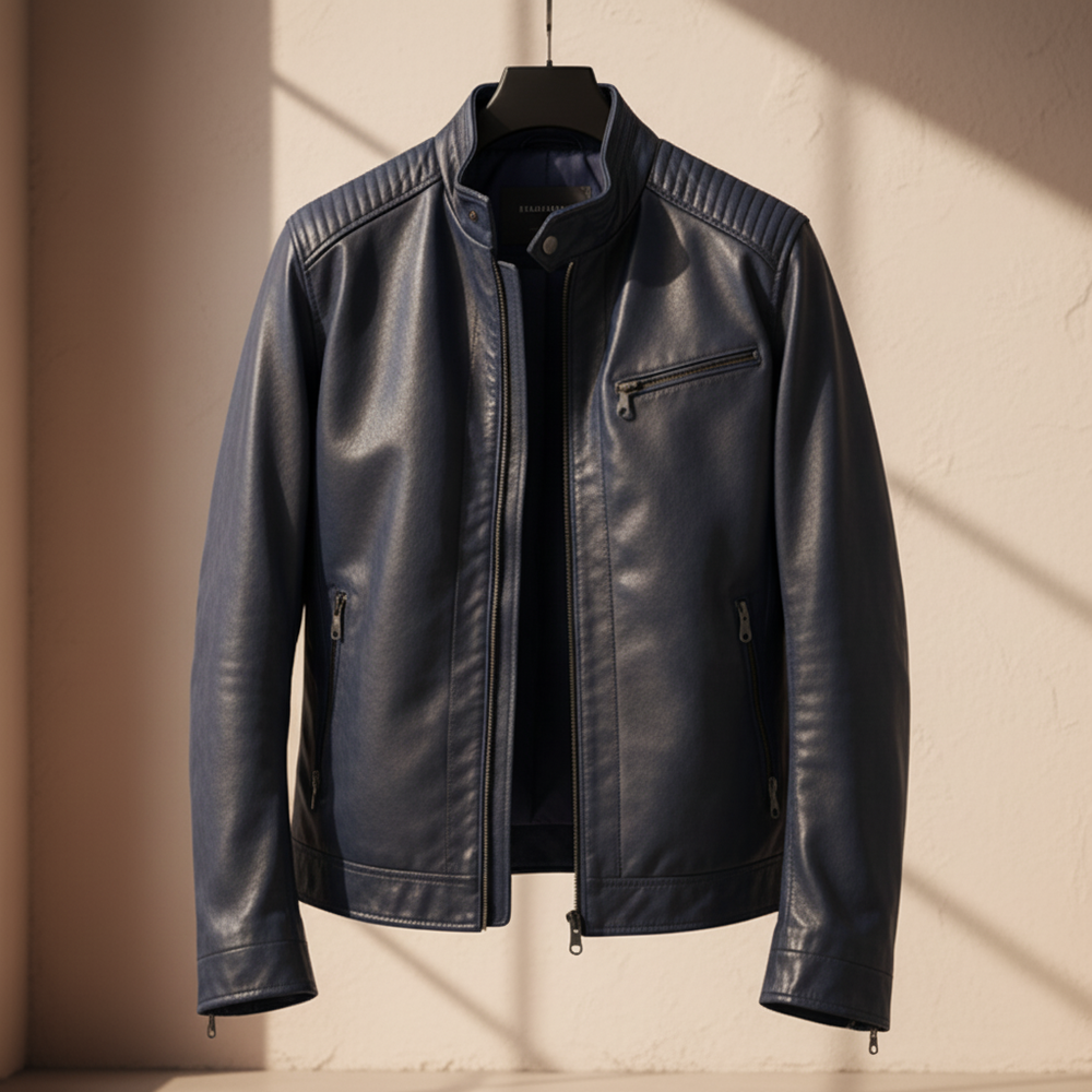 Saint Aurell Ridgeway Premium Leather Jacket Masculine Fit