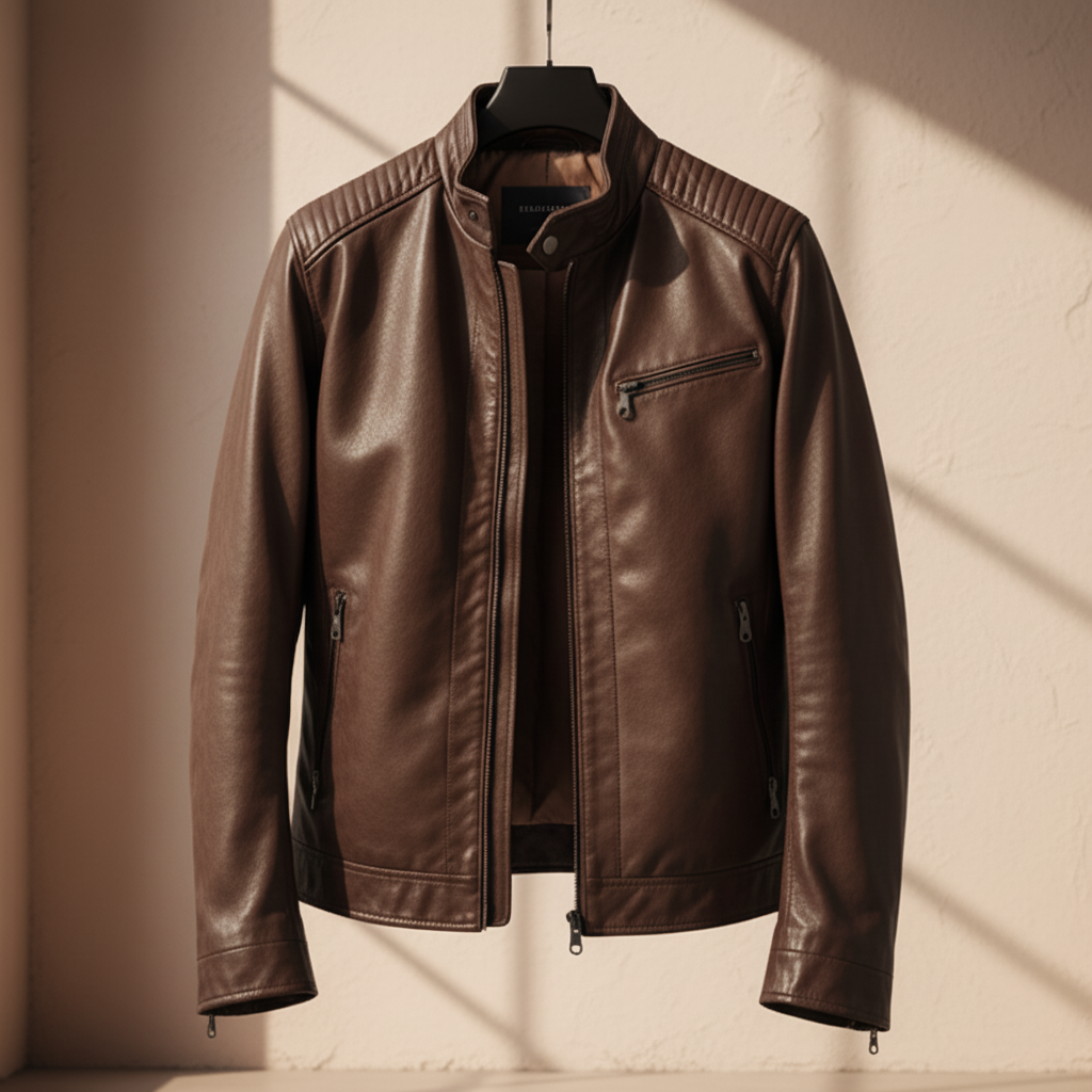 Saint Aurell Ridgeway Premium Leather Jacket Masculine Fit